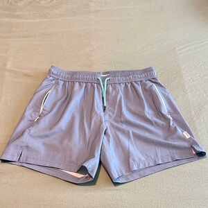 Maamgic Blue Athletic Shorts with Drawstring